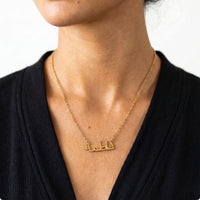 Ready Made Name Necklace