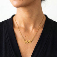 Arabic Year Necklace